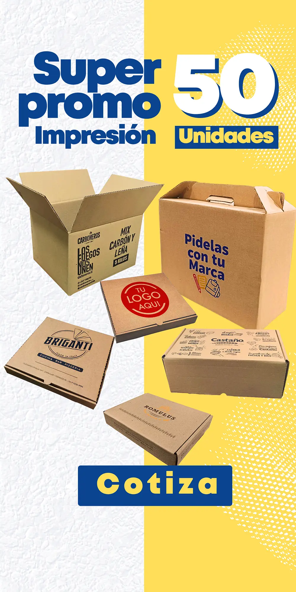 cotiza tus cajas impresas
