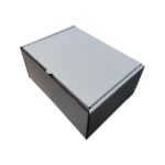 Caja Autoarmable Cuadrada Plana 210x200x60 mm - Ideal para Regalos - Imagen 2
