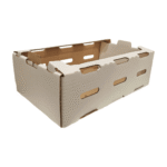 Caja Multiuso para Frutas, Verduras y Carnes 375x240x130 mm - Alta Resistencia Refrigerada - Imagen 3