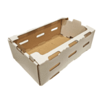 Caja Multiuso para Frutas, Verduras y Carnes 375x240x130 mm - Alta Resistencia Refrigerada - Imagen 4