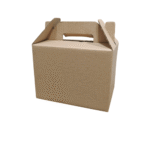 Caja Lonchera Kraft Autoarmable 220x150x165 mm - Ecológica para Delivery de Comida