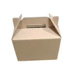 Caja Lonchera Kraft Autoarmable 220x150x165 mm - Ecológica para Delivery de Comida - Imagen 2
