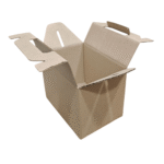 Caja Lonchera Kraft Autoarmable 220x150x165 mm - Ecológica para Delivery de Comida - Imagen 5