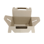 Caja Lonchera Kraft Autoarmable 220x150x165 mm - Ecológica para Delivery de Comida - Imagen 6