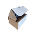 Caja Cierre Frontal Tipo Pizza 240x140x110 mm - Ideal Sándwiches y Hamburguesas - Imagen 3
