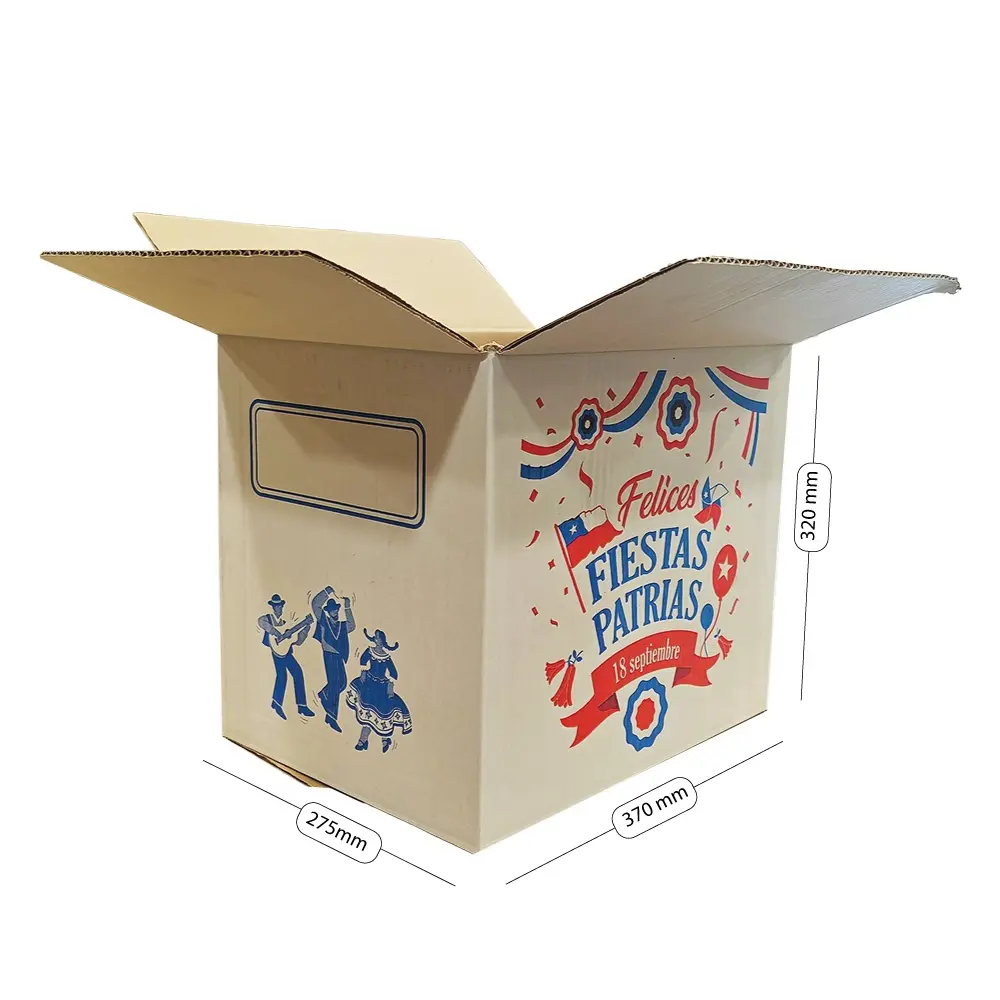 caja-champañera-370x275x320 caja de carton champañera con impresion fiestas patrias