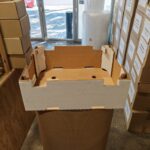 Caja para Frutas Blanca 480x395x176 mm - Higiénica Grado Alimenticio