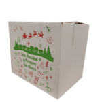 Caja Champañera Navideña 370x275x320 mm - Regalo, mercaderia, empresas, aguinaldo - Imagen 4