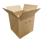 Caja para Huevos 305x305x330 mm 14C - Pymes y Avícolas - Para transportar bandejas de huevos - Caja con Ventilación - Imagen 4