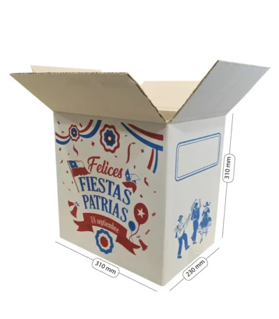 caja de acrton pisquera impresion fiestas patrias