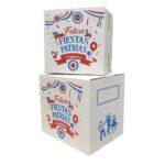 Caja Pisquera Fiestas Patrias 310x230x310 mm - Temática Chilena - Imagen 2