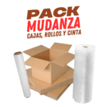 Pack Mudanza Completo - Cajas + Cinta + Protección Total