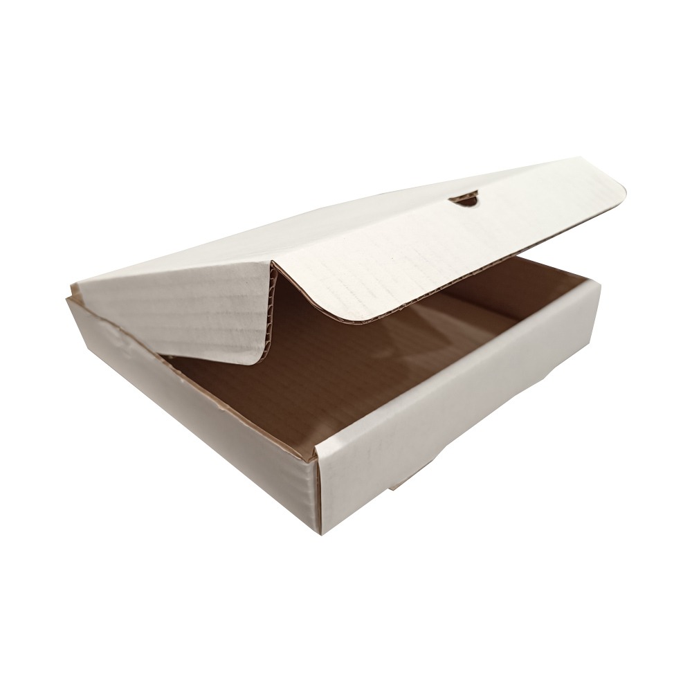 pizza-24-2.jpg Caja Pizza 240x240x45 mm Blanca - Higiene Visual para Alimentos - Imagen 1
