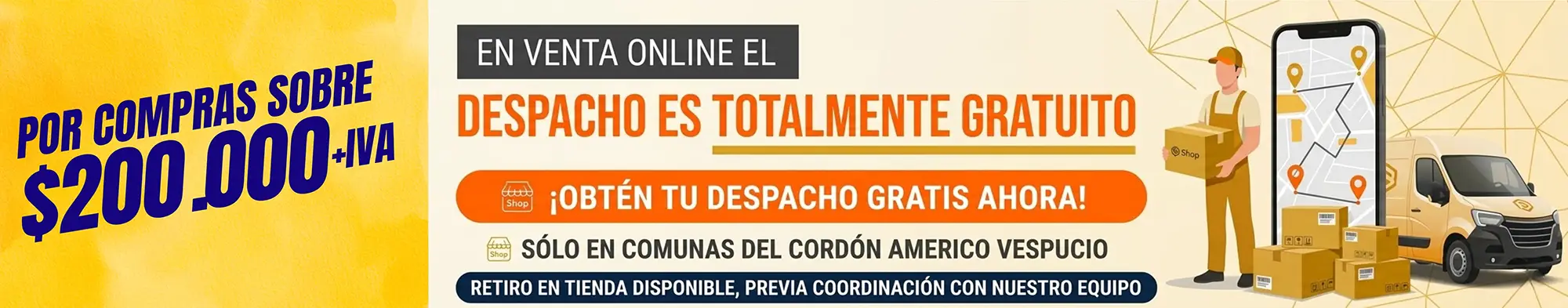 despachos gratis